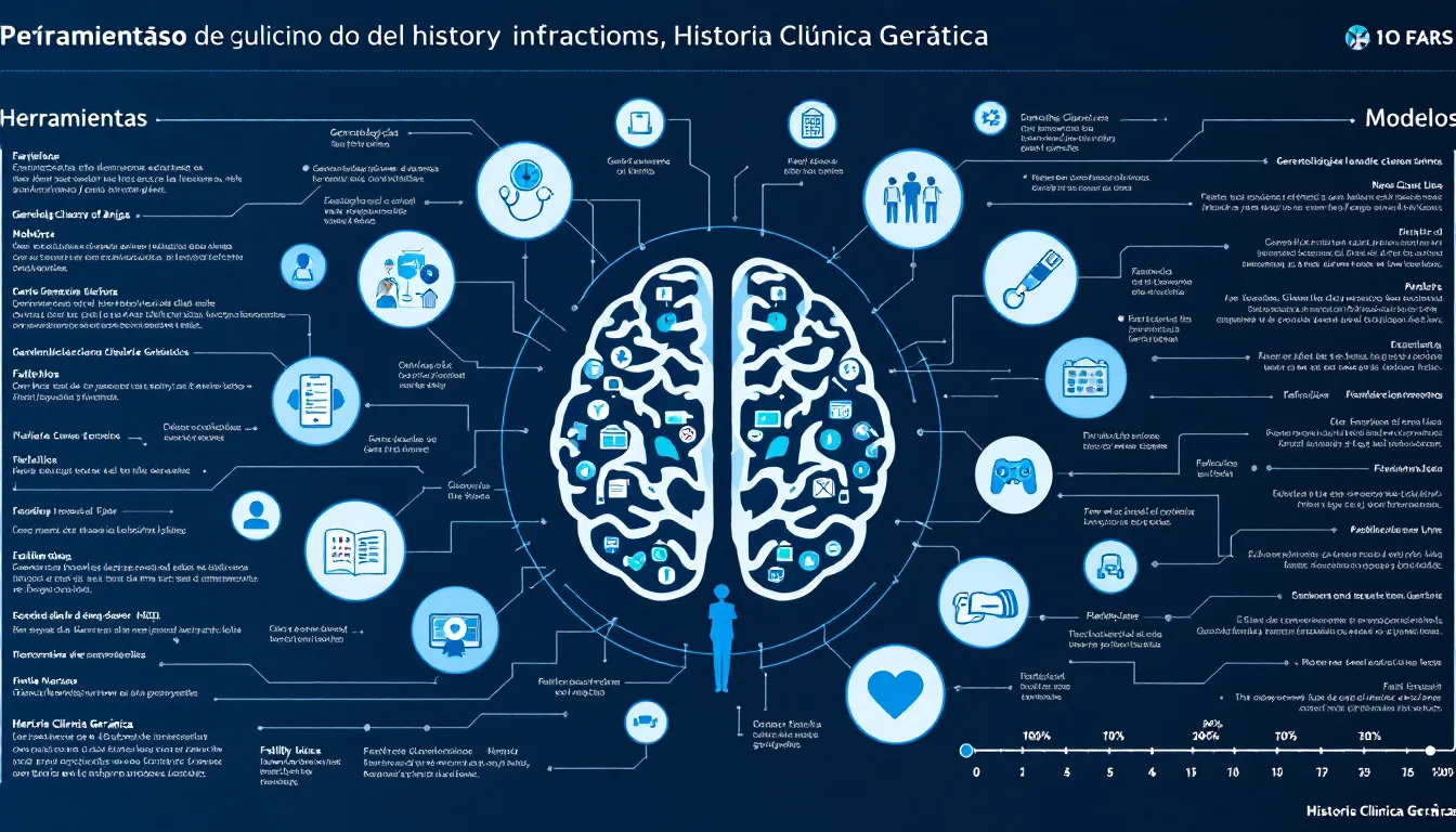 Herramientas y modelos utilizados en la historia clínica geriátrica.