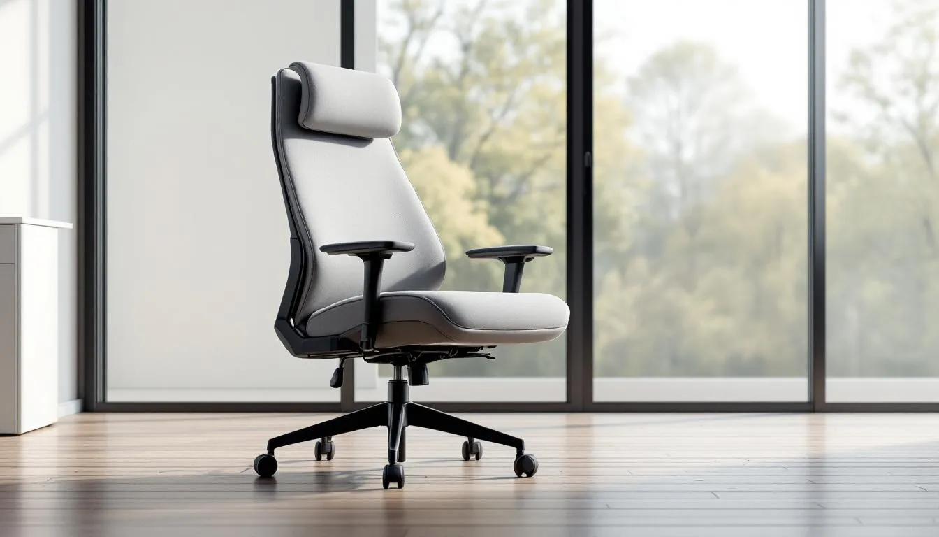 Verbesserung Ihres Homeoffice-Arbeitsplatzes mit einem ergonomischen Stuhl.