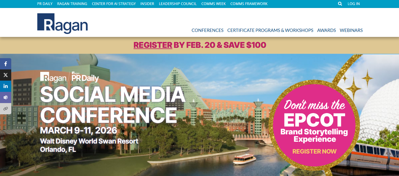 Ragan Social Media Conference