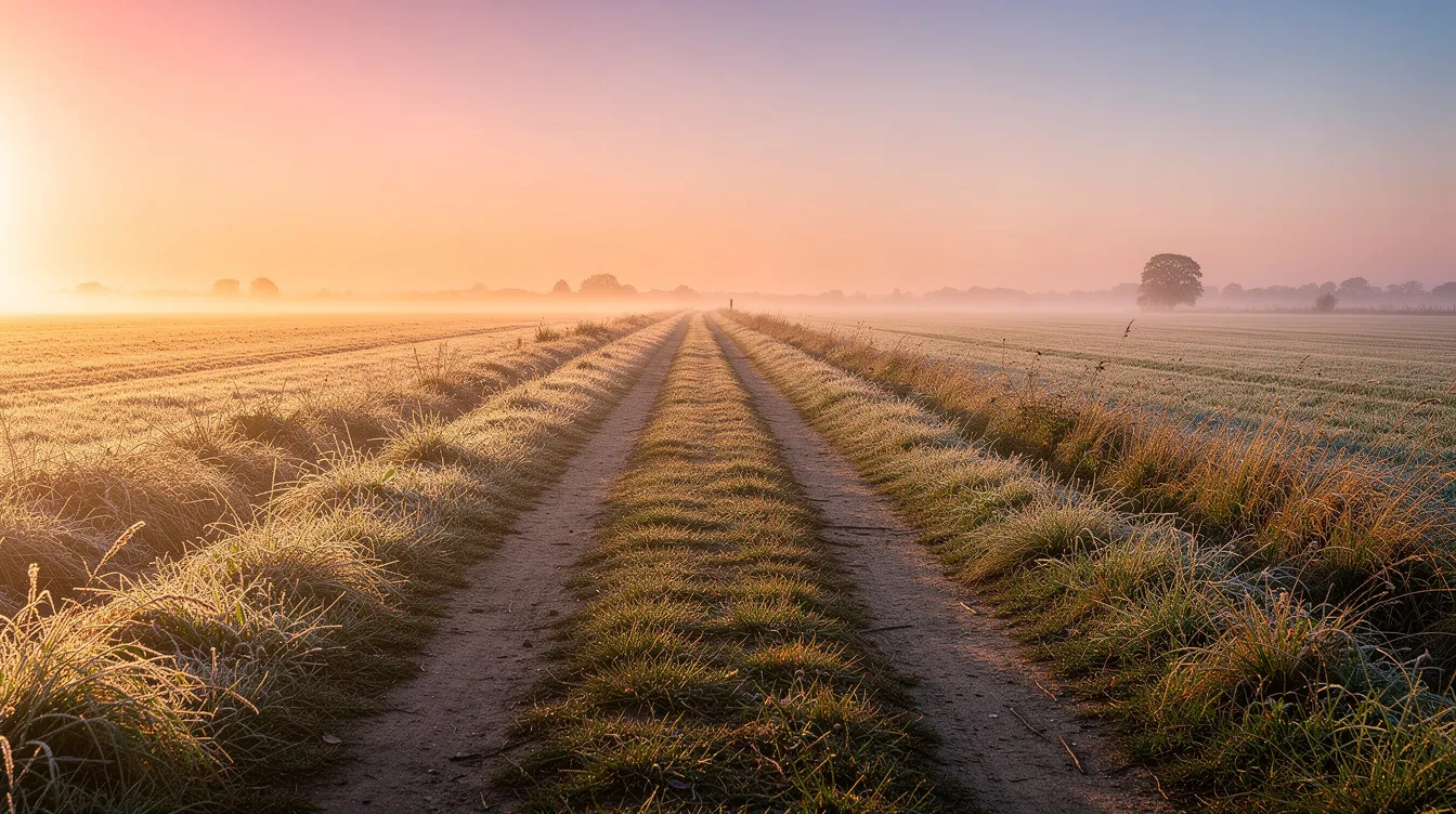 A sunrise over an open path representing a supported recovery plan