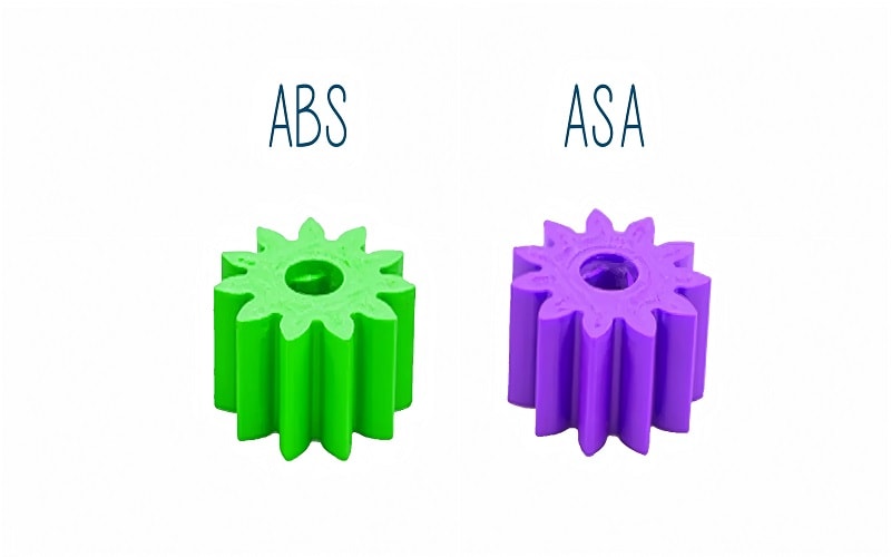 comparison of ASA and ABS materials