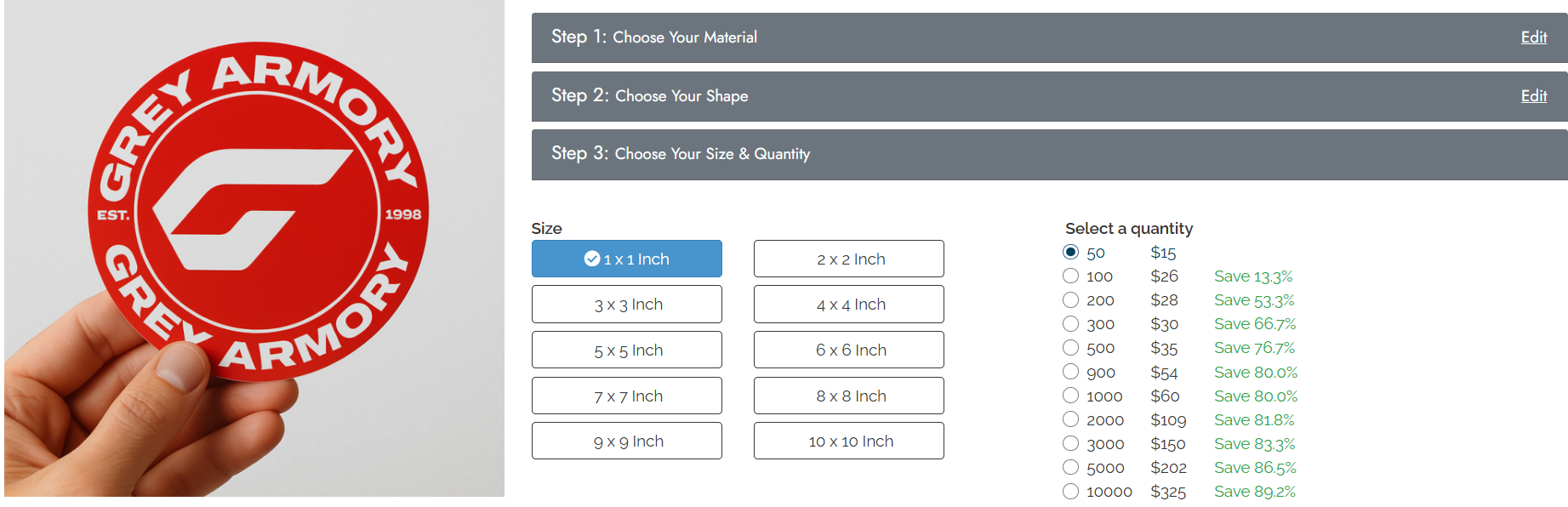 Consider Budget and Minimum Orders