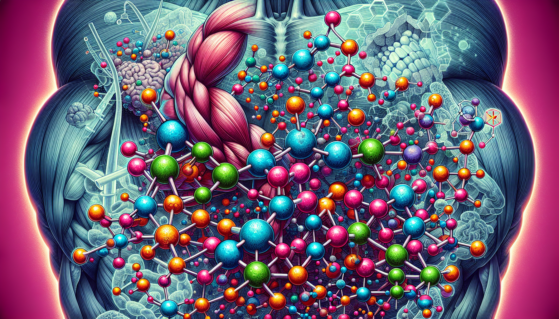 Illustration of peptides structure