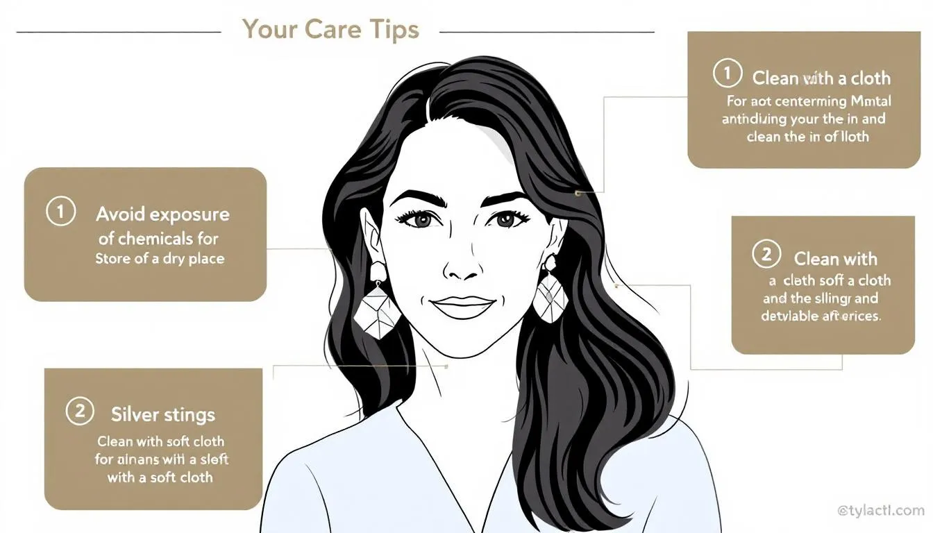 The image features a stunning collection of modern silver earrings, including classic silver studs, elegant drop earrings, and stylish huggie earrings, all showcasing polished sterling silver detailing. Perfect for any occasion, these earrings are designed to add a touch of sophistication and sparkle to your outfit.