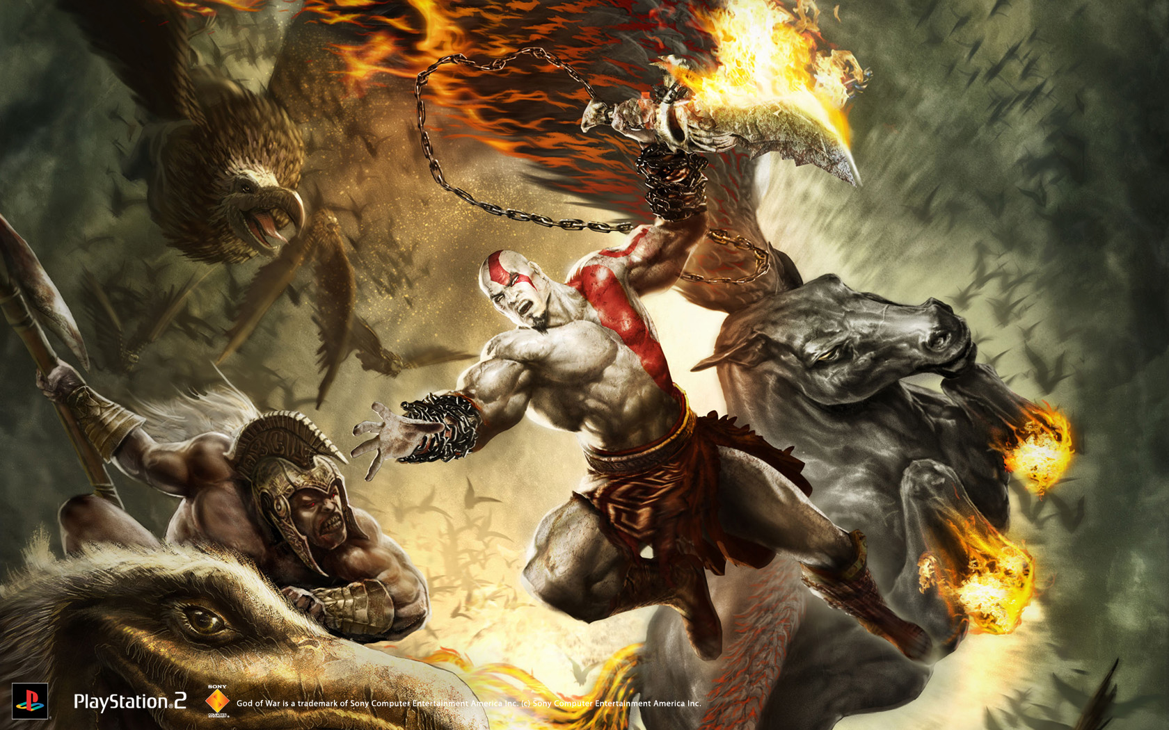 Cover of PlayStation 2 era of Kratos in Greek Mythology
