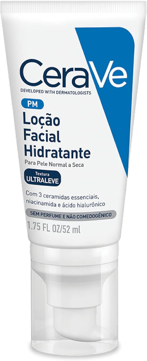 Loção facial hidratante da CeraVe. Fonte da imagem: site oficial da marca. 