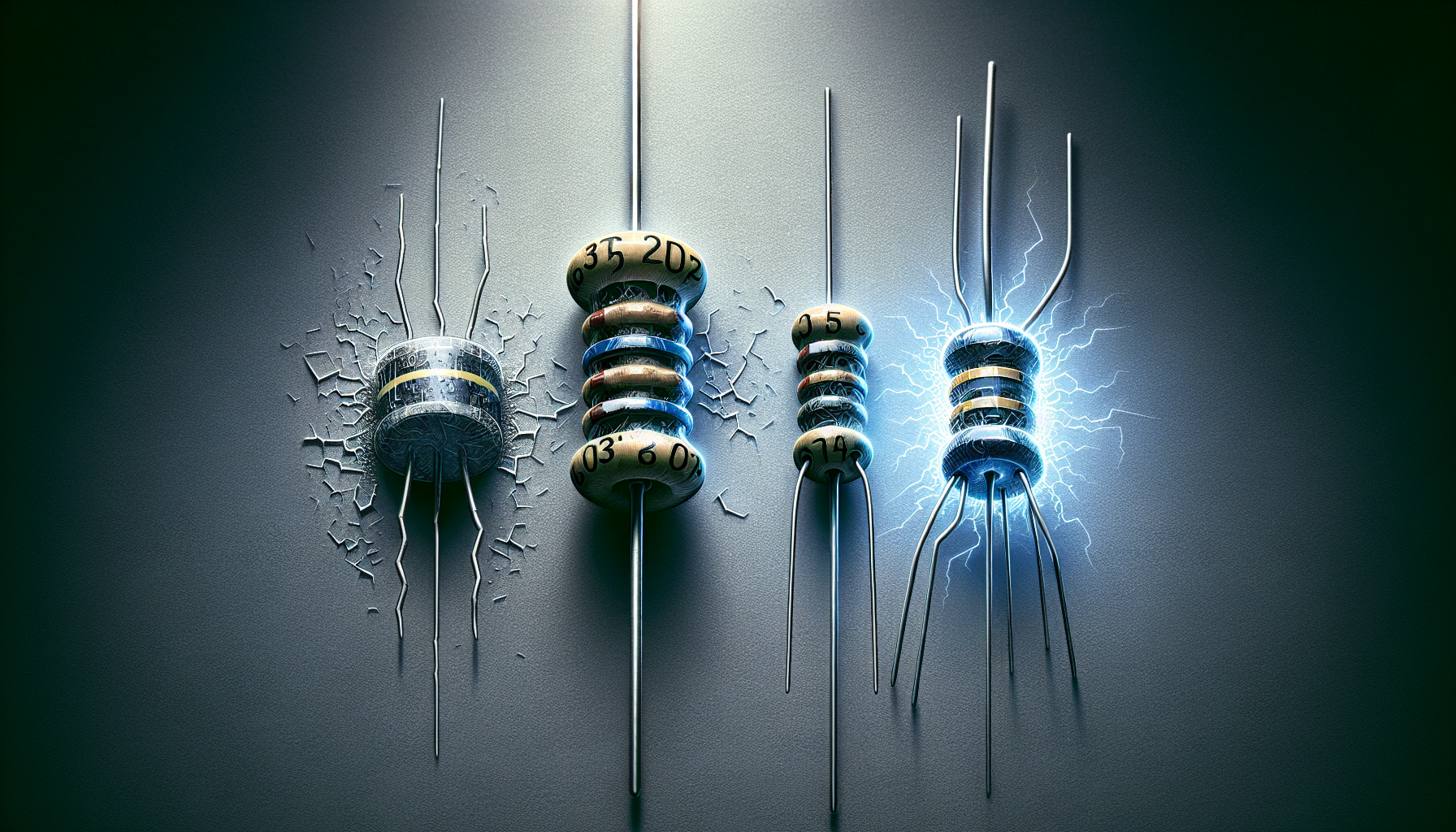 Comparison of different types of resistors