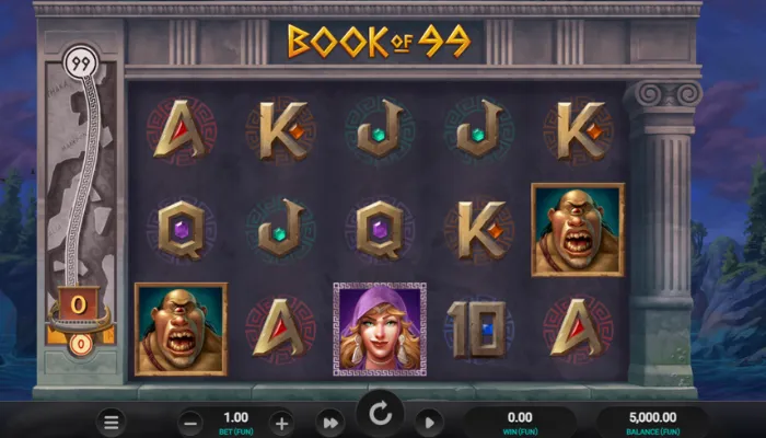 オン カジスロットにはBook of 99がおすすめ