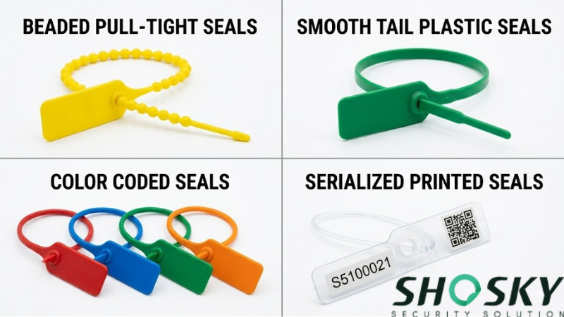 Different types of fire extinguisher tamper-proof seals