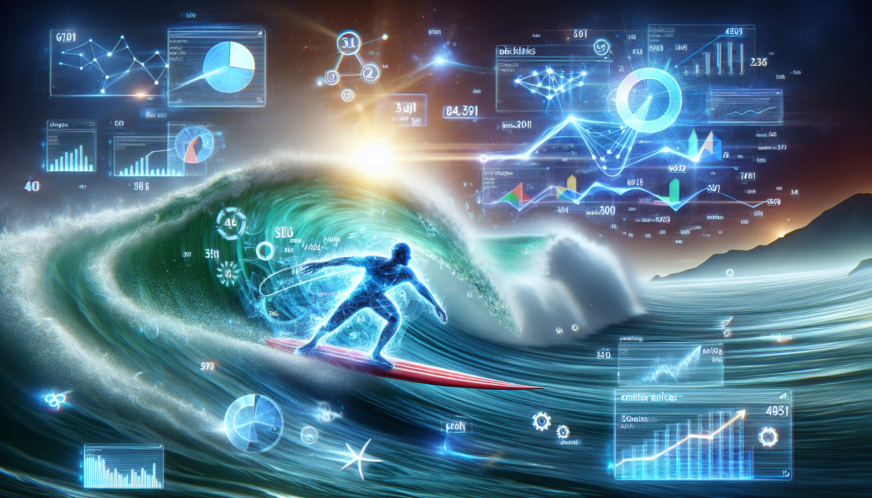 Illustration of a data-driven content optimization tool