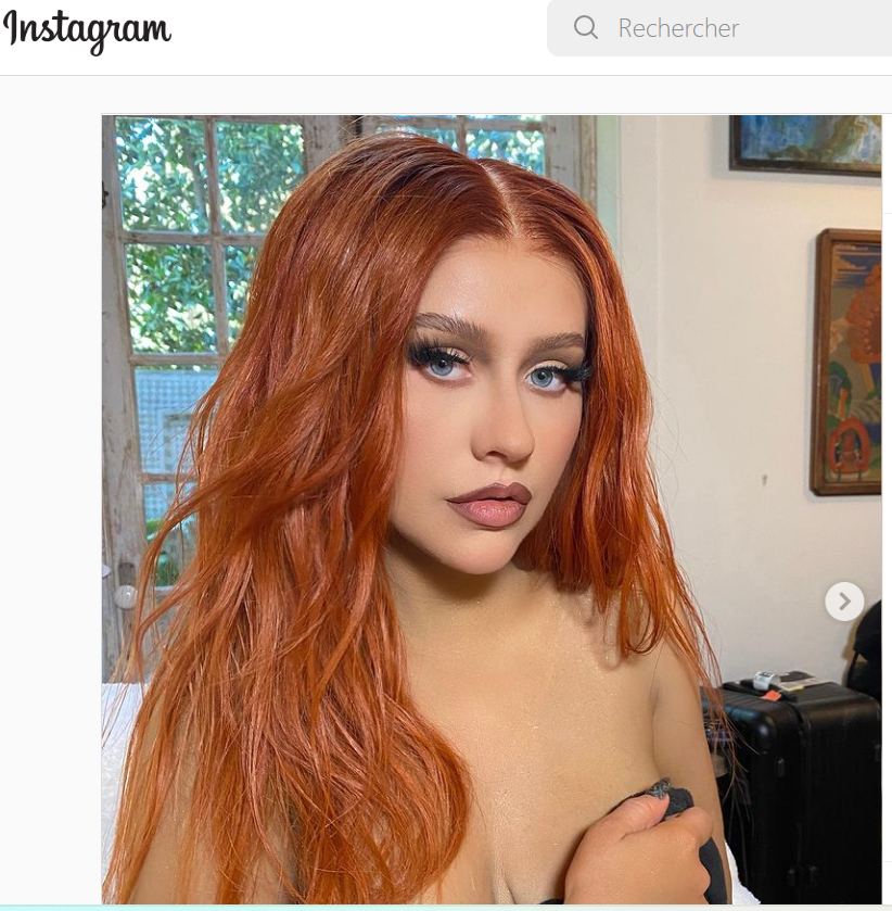 Credit: Christina Aguilera's instagram