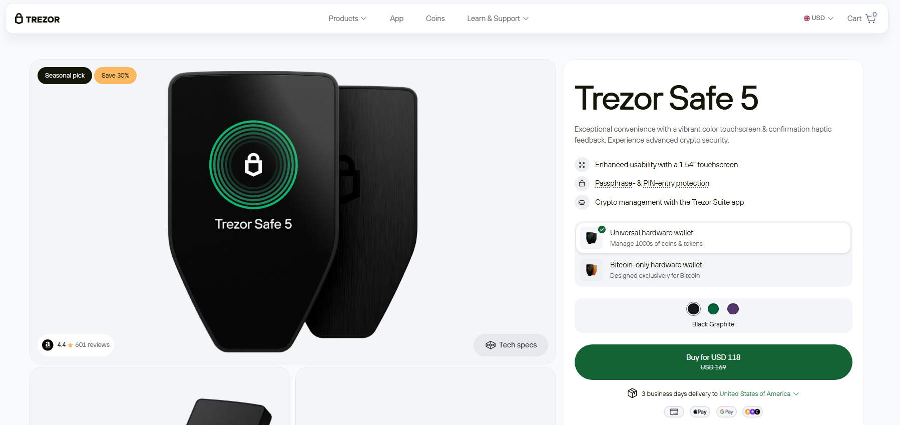 Trezor Safe 5