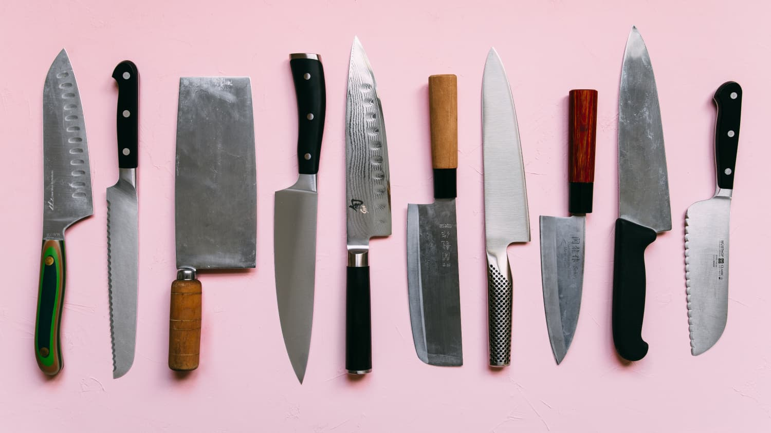 kitchen knives, sharp knife