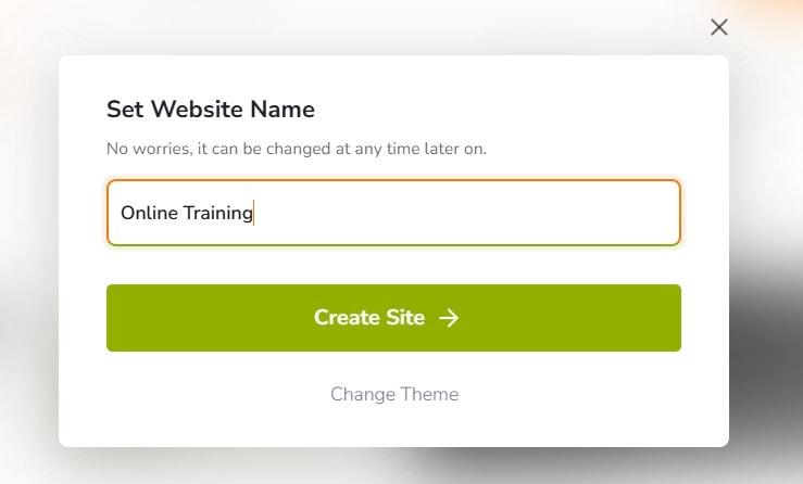 Giving your website a name