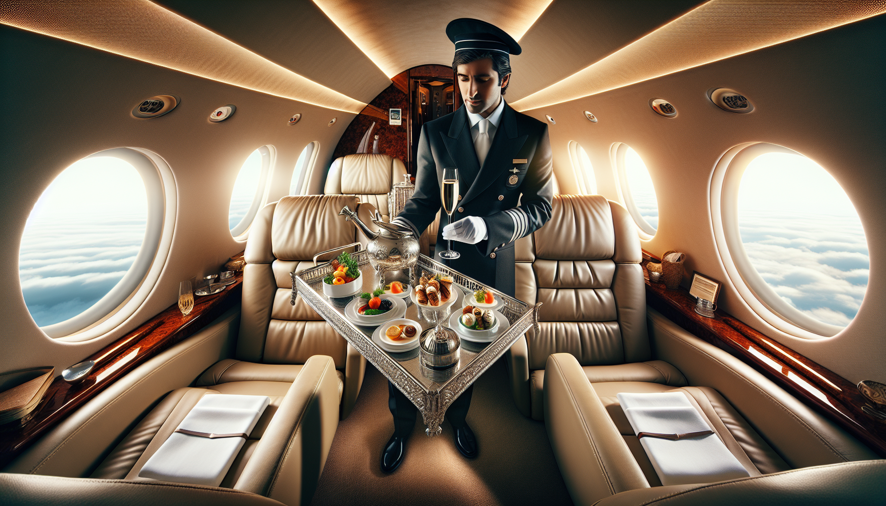 Elite services for private jet travelers