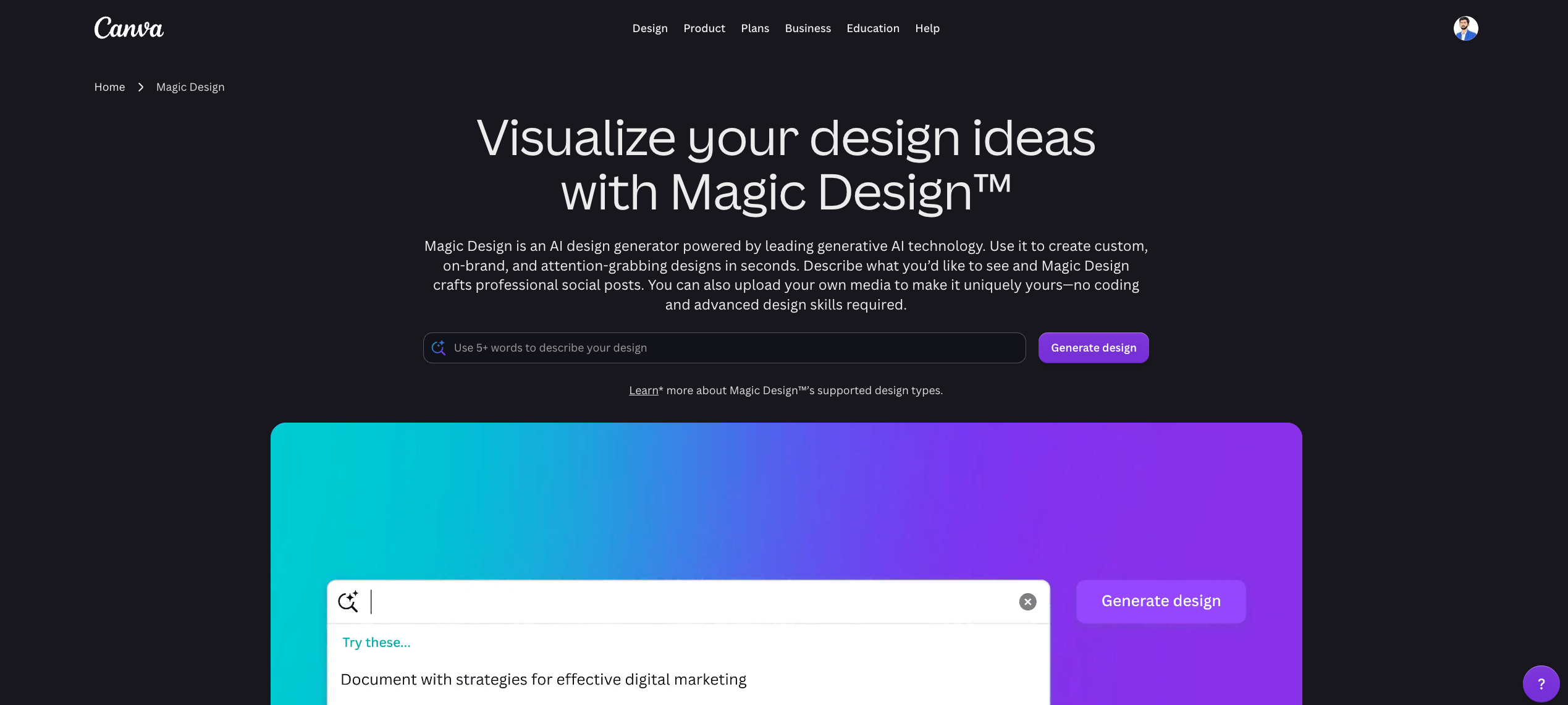Canva Magic Studio
