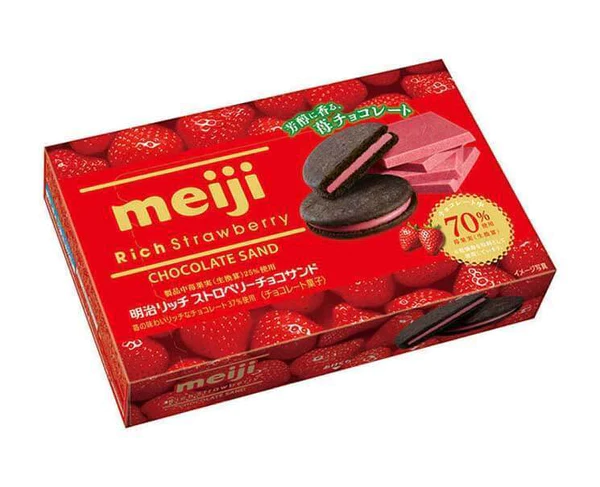 Meiji Chocolate Sandwich Cookies