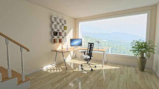 home office, interior, room