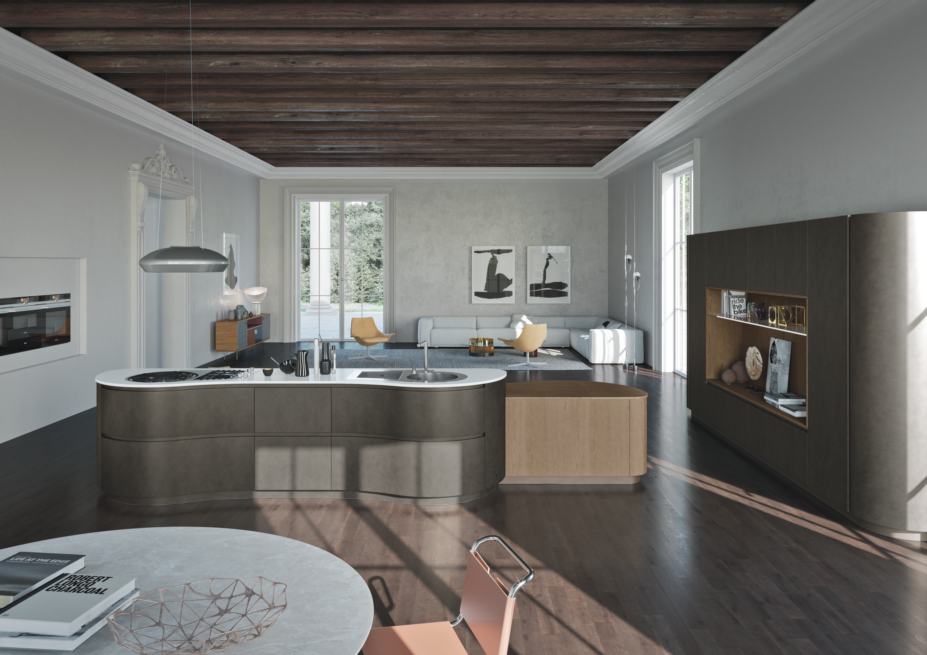 Exquisite kitchen with unique designs - Pedini Miami