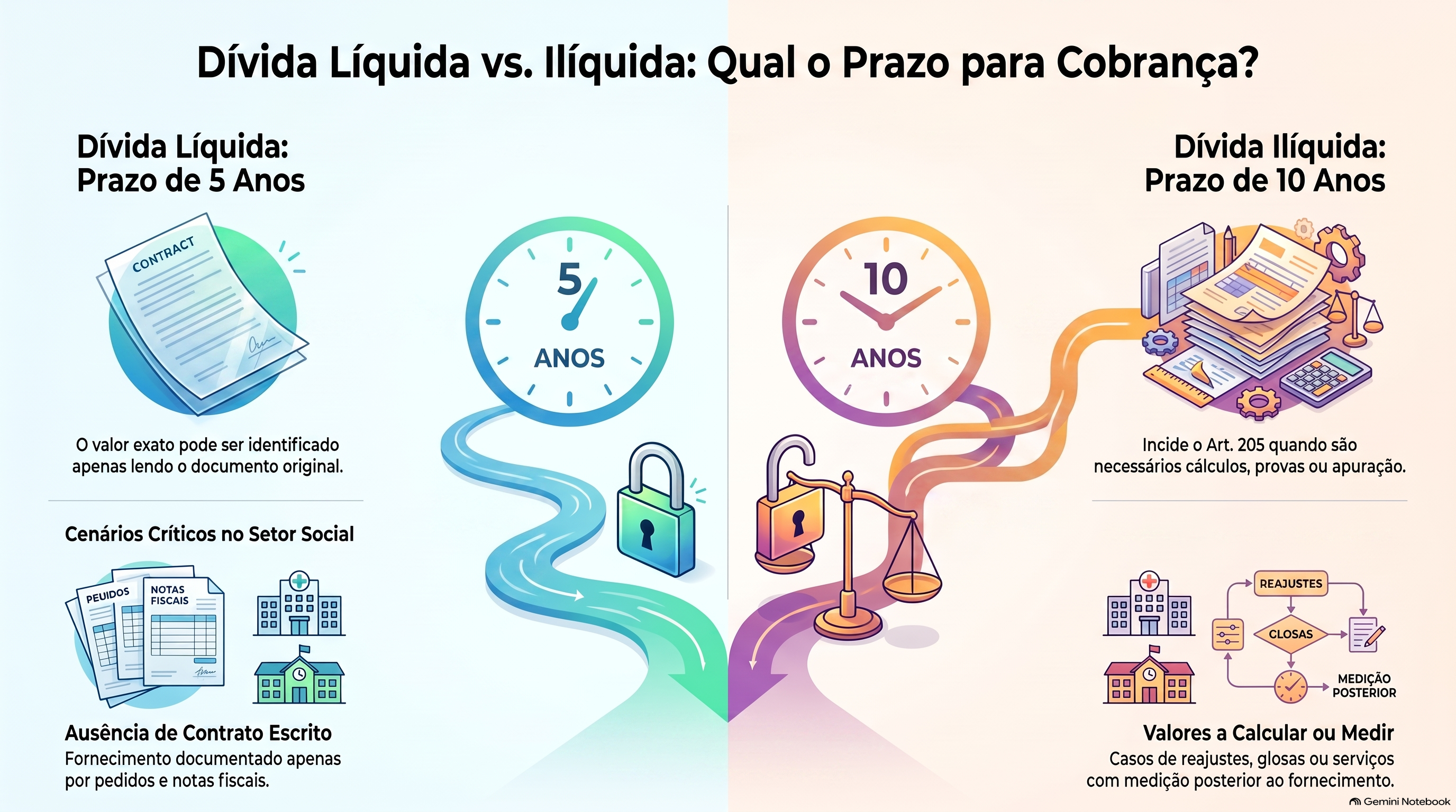 Como saber se a sua dívida é líquida ou ilíquida?