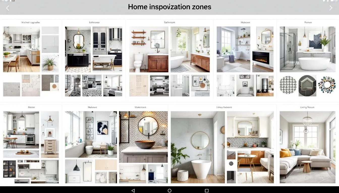 A collection of design inspirations for home renovations and remodels.