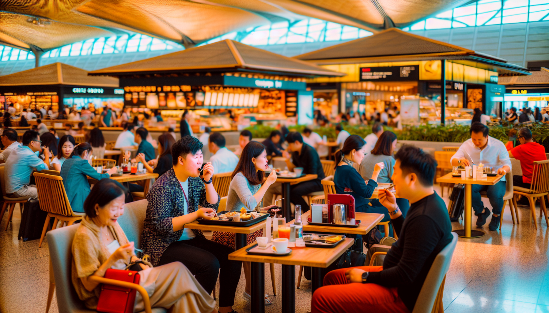 Dining options at Terminal 4