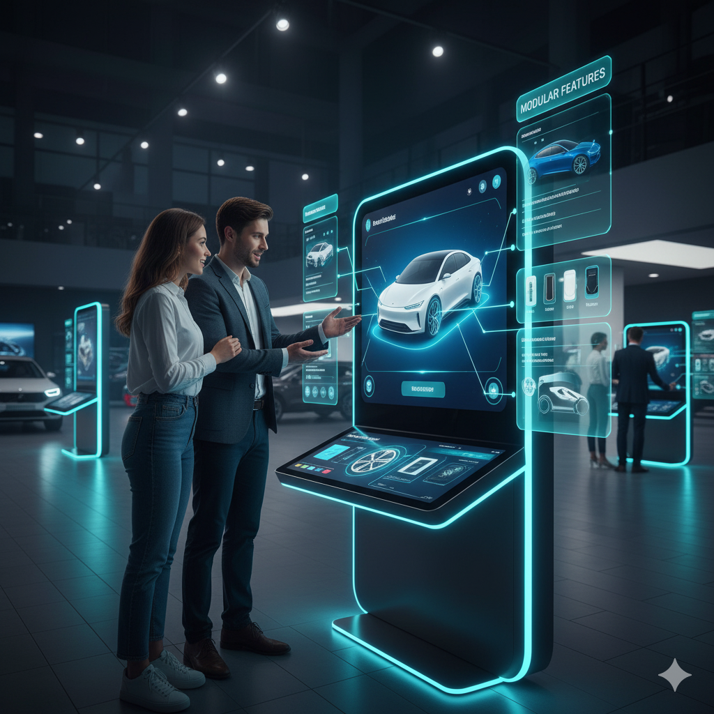 How to Use Interactive Retail Kiosks? 4 interactive product modules