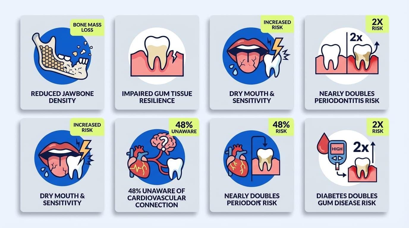 How Hormones and Health After 40 Show Up in Your Smile