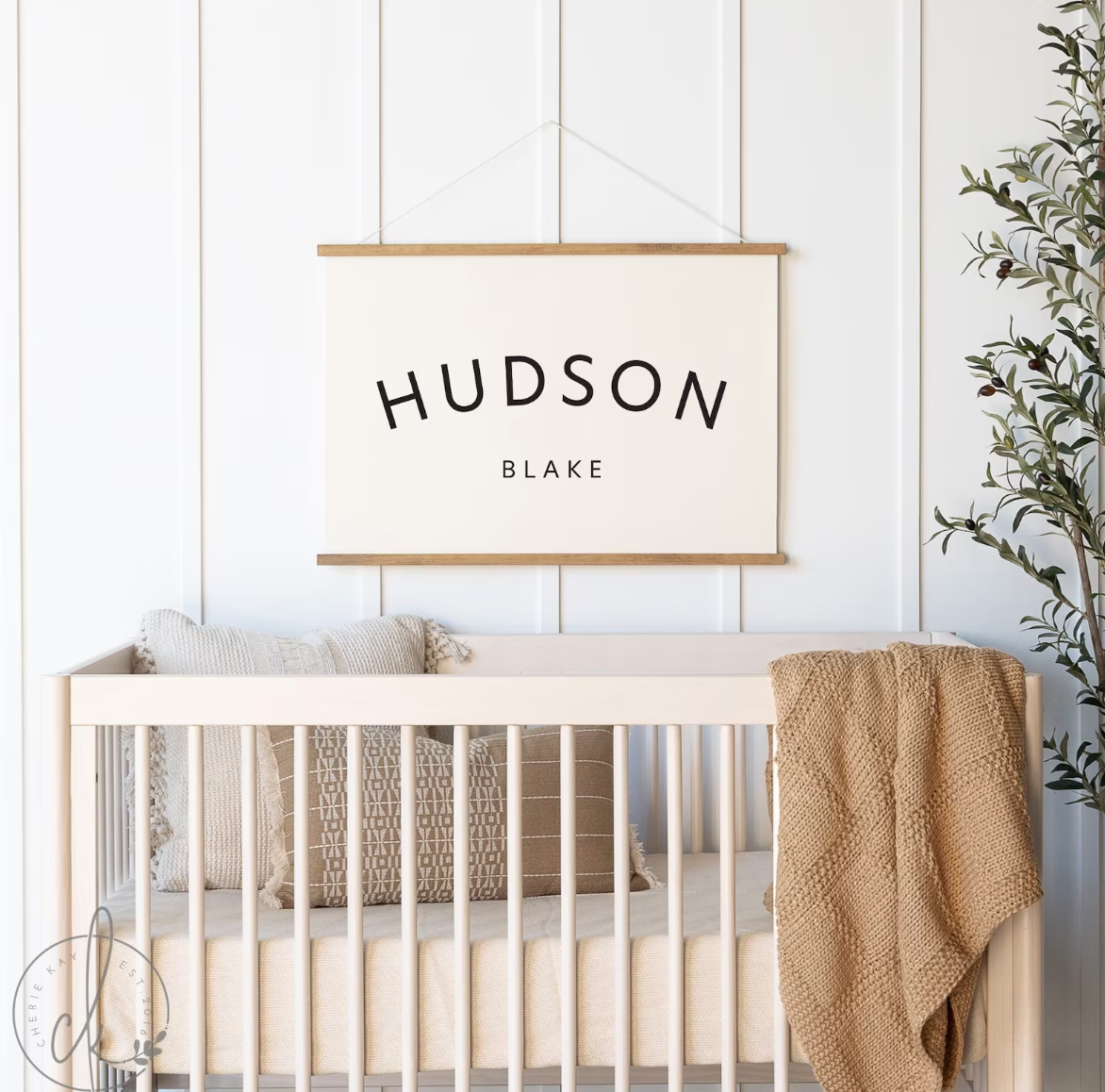 Custom Baby Name Art