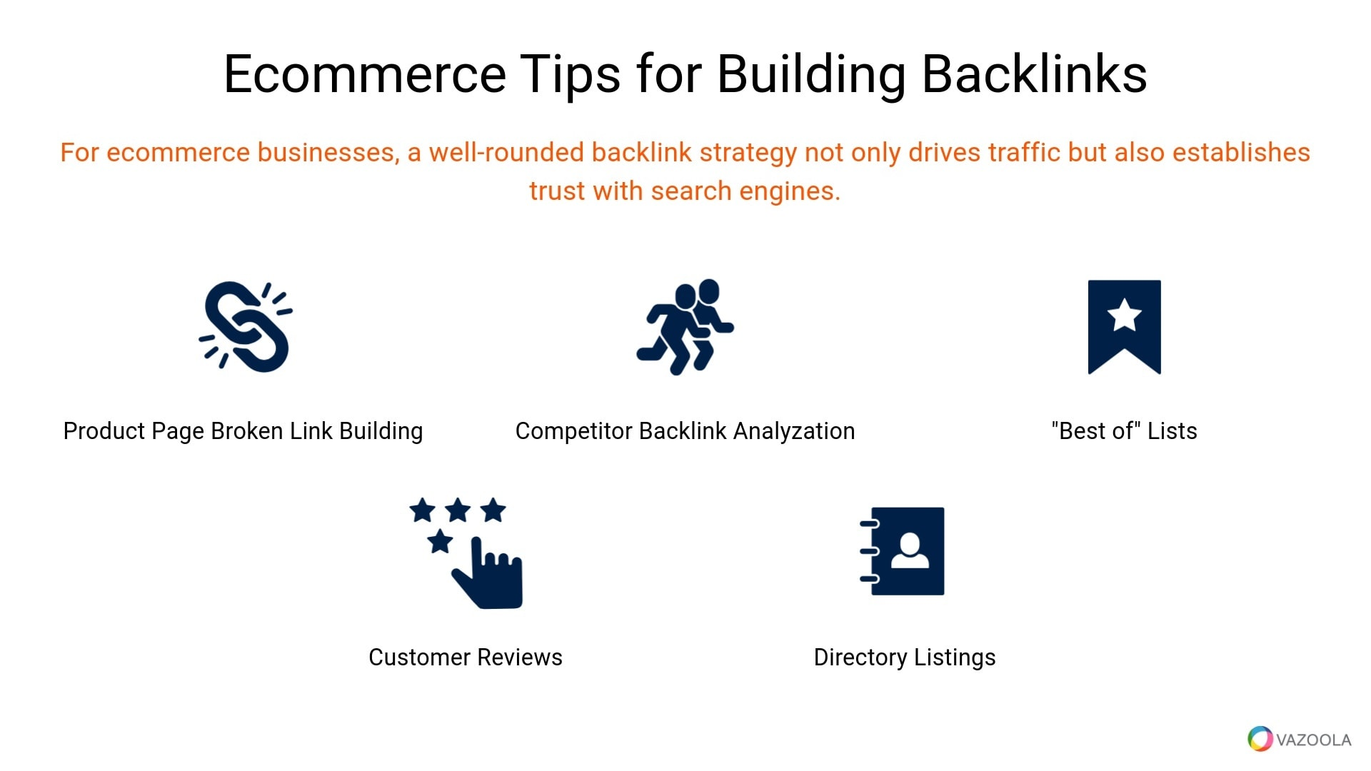 Ecommerce tips for building backlinks