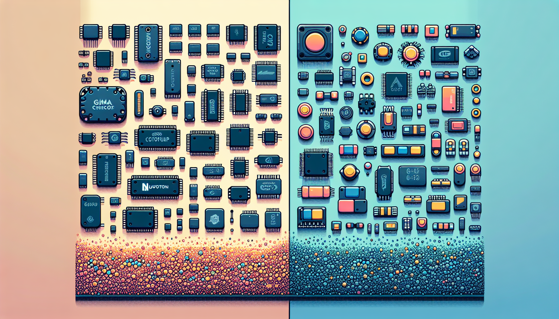 Illustration of ARM Cortex alternatives