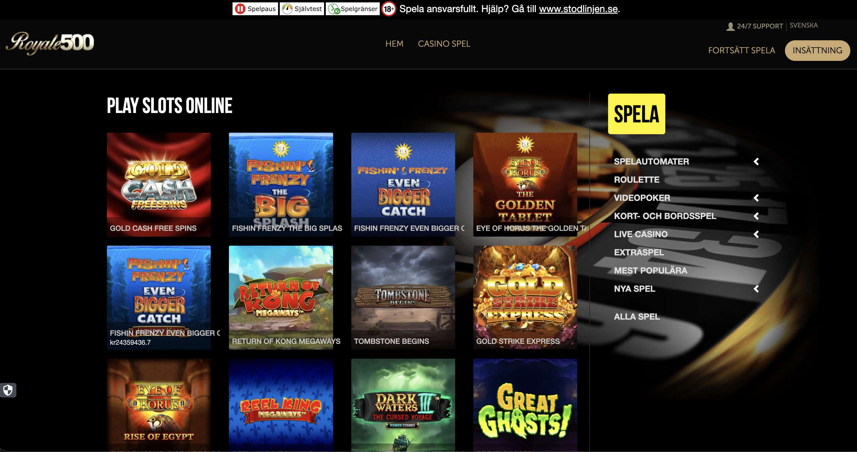 Royale500 casino