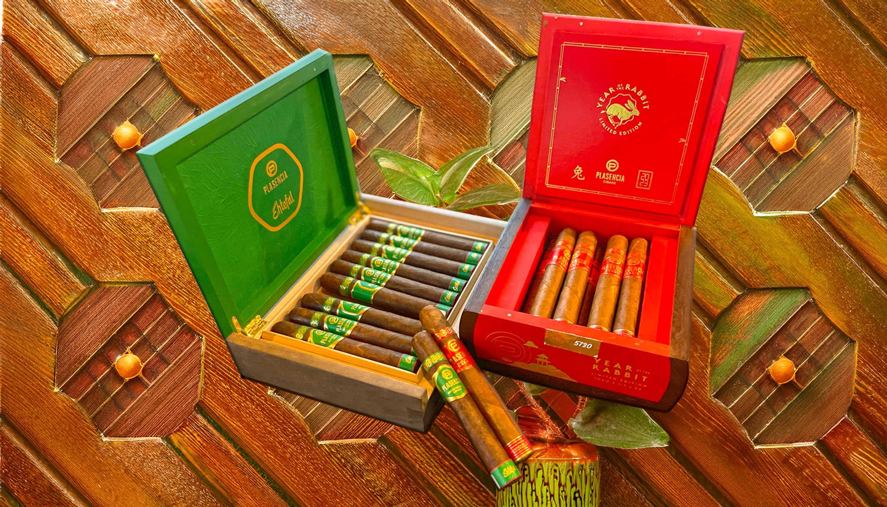 A selection of premium cigar brands. Plasencia Limited Edition Cigars