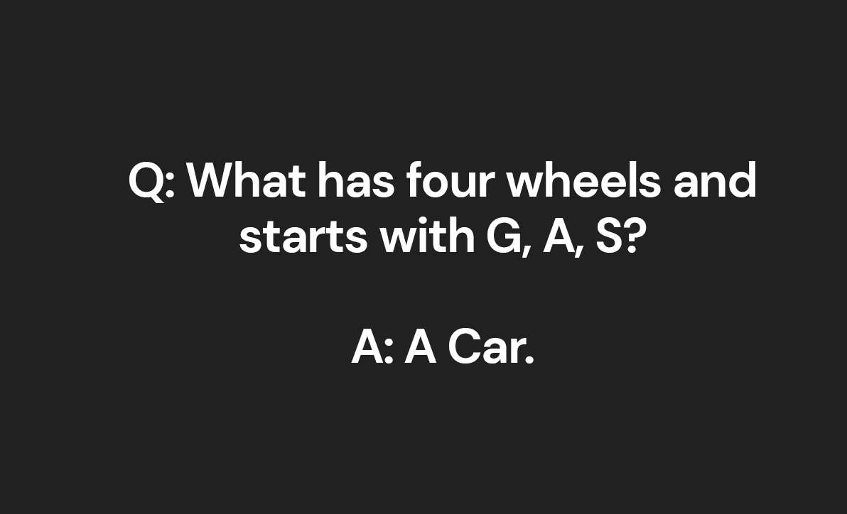 car puns