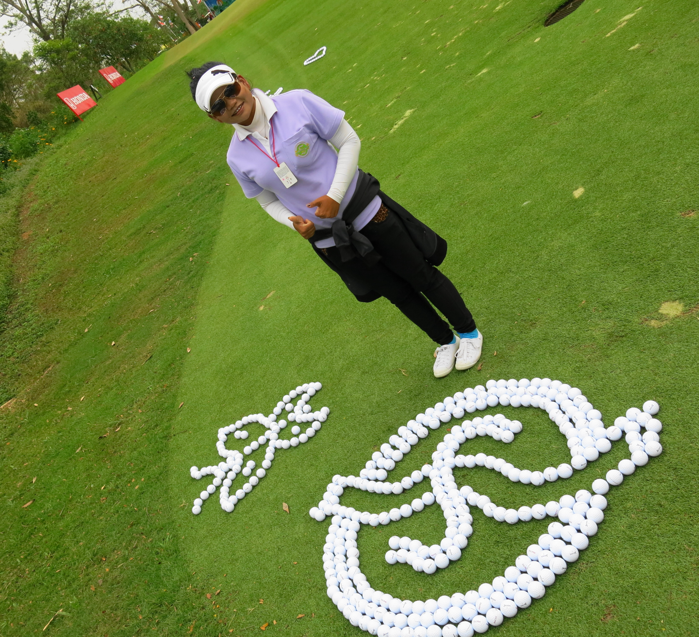 caddie at Siam Country Club