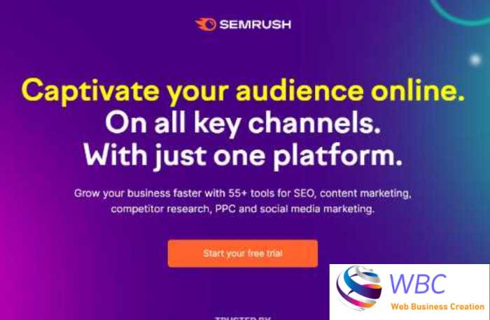 Semrush in post about content marketing