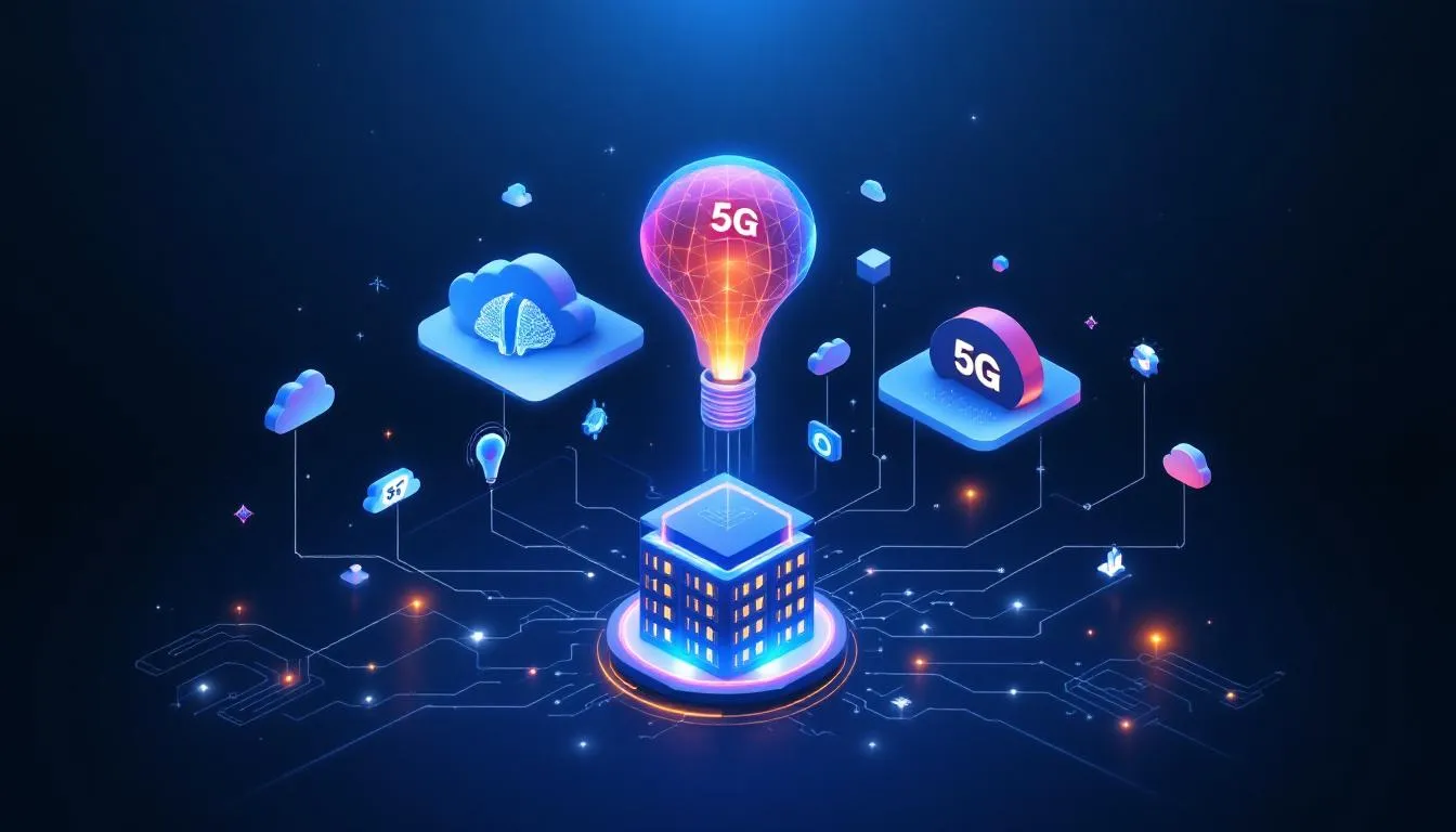 Illustration showing key drivers of data center market growth.