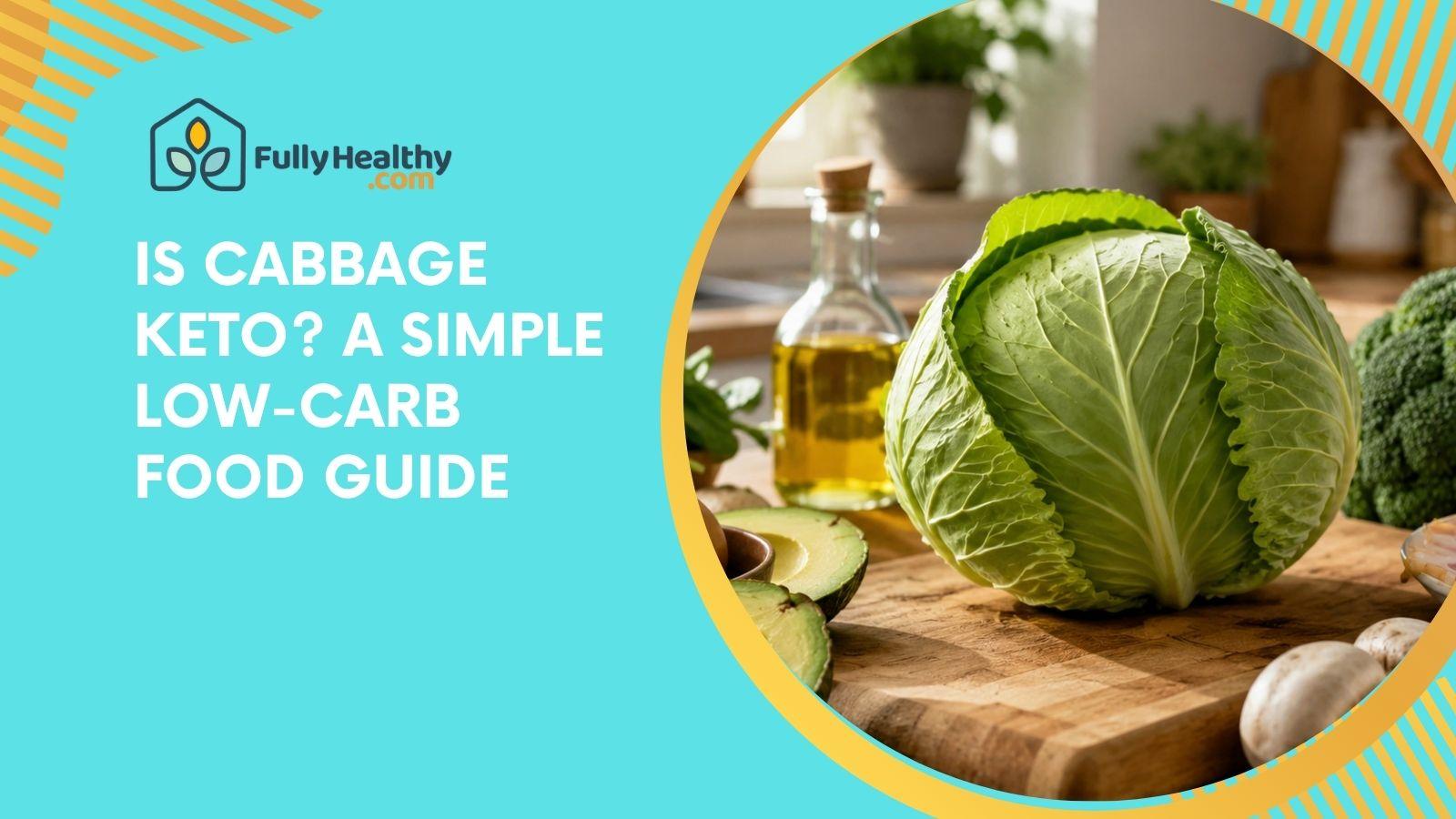 Is Cabbage Keto? A Simple Low-Carb Food Guide