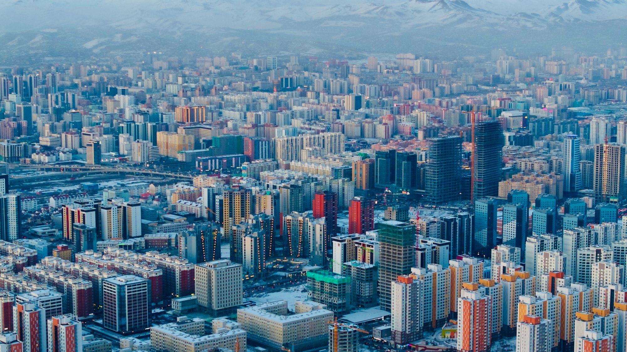 Ulaanbaatar, the world’s coldest capital, braves extreme winter temperatures below freezing.