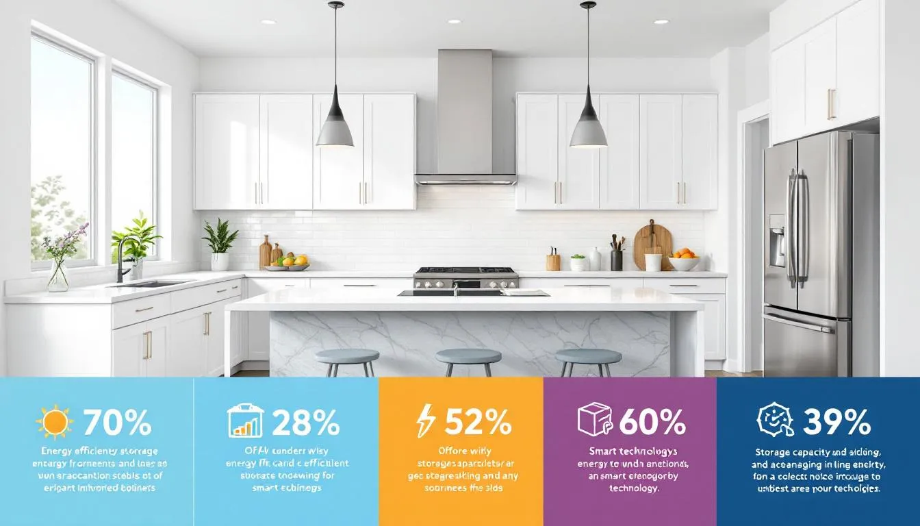 A beautifully remodeled kitchen showcasing modern design elements.