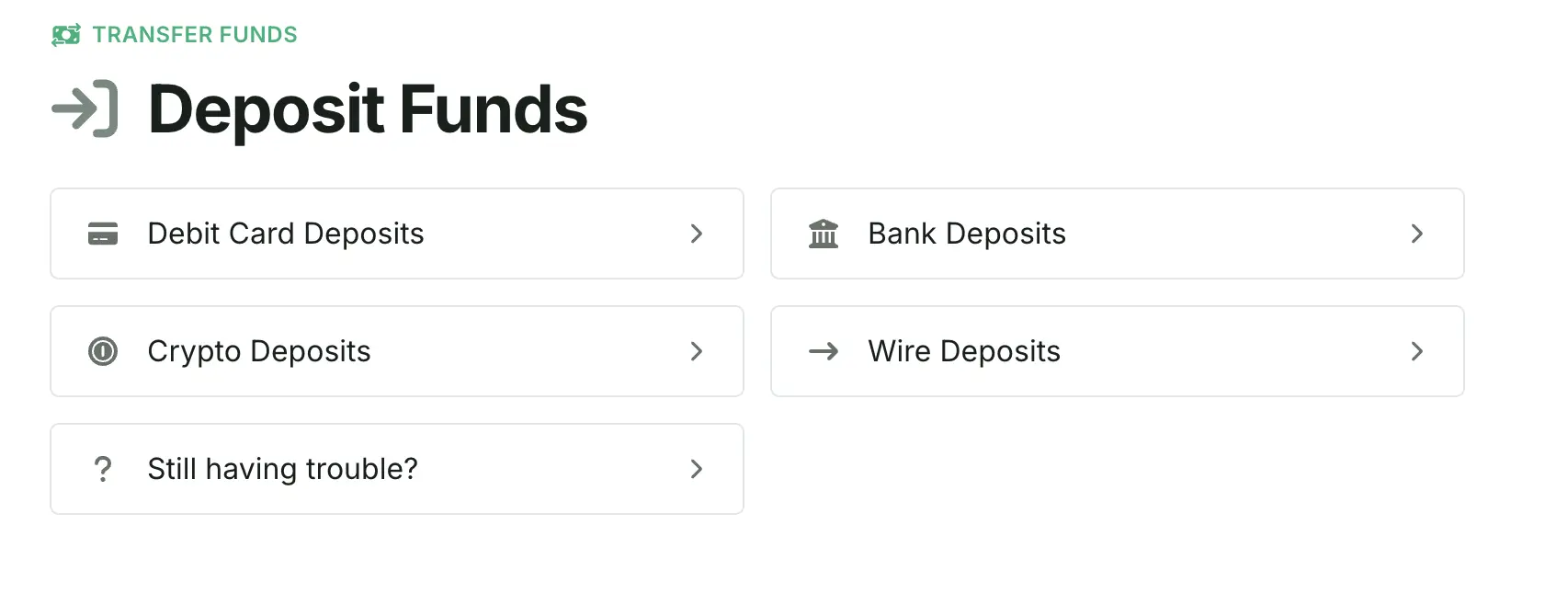 Banking at Kalshi: Depositing funds options