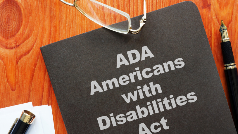 The ADA dictates that stores like Home Depot must allow guests to bring service animals into the store. 