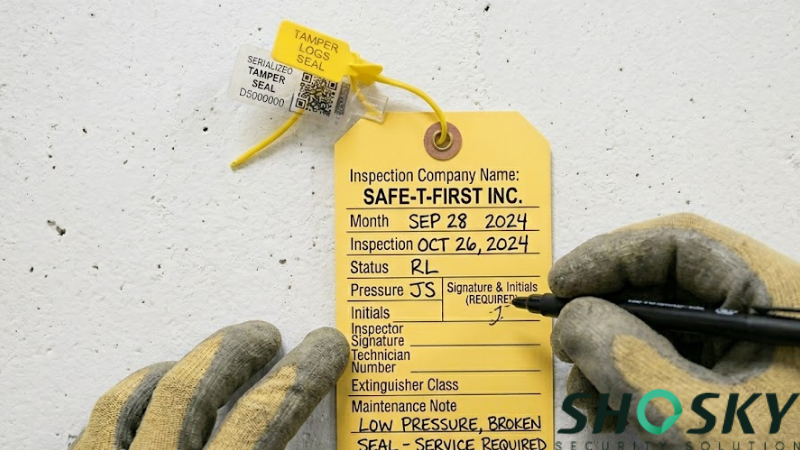 Complete Guide to Fire Extinguisher Inspection Tags & Usage