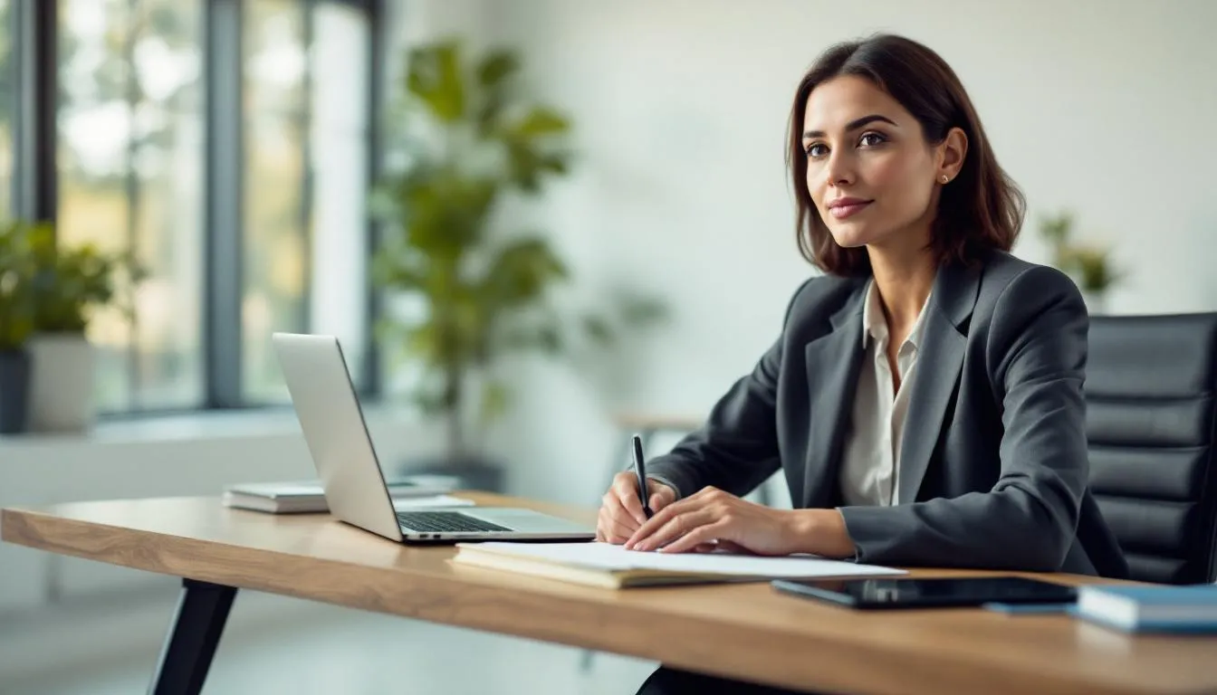 A parent preparing documents for a consultation with a child support lawyer.