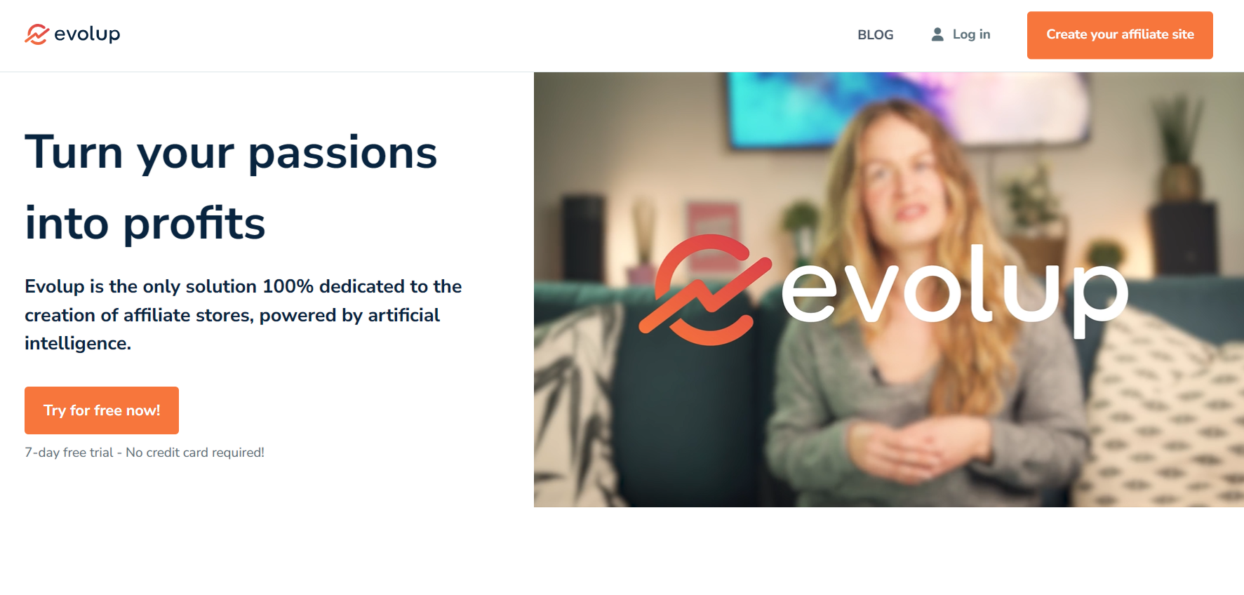 Evolup Page