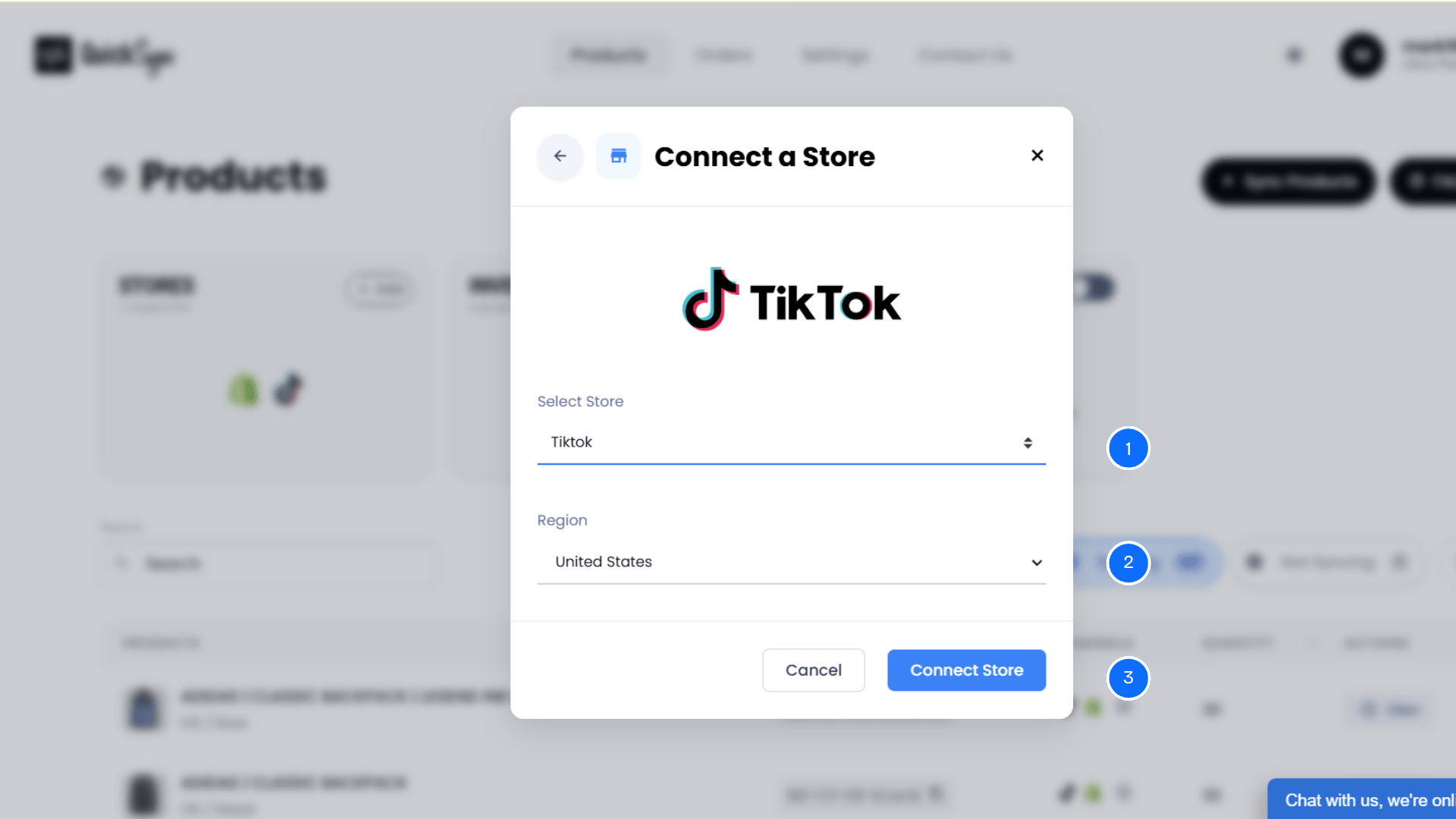 connect shopify to tiktok shop