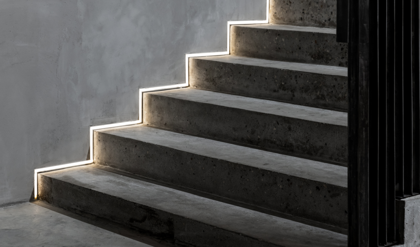 Laiptų apšvietimas