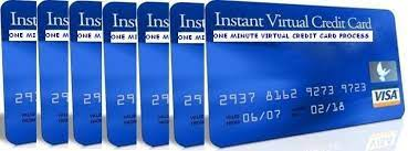 immediate-use virtual credit card