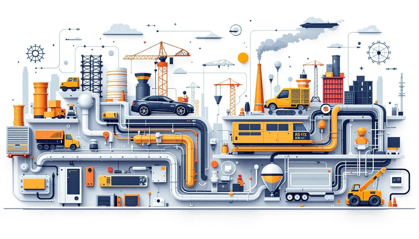 Applications of plastic extrusions in various industries.