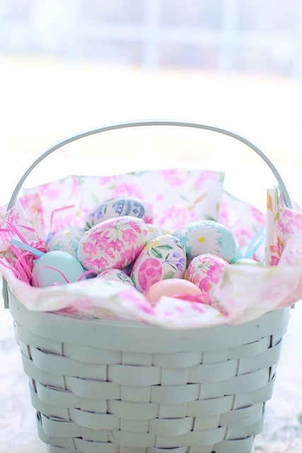 Easter Basket ideas, eggs,